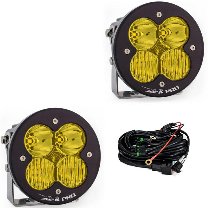 Baja Designs LED Light Pods Pair XL R Pro (530001) – Driving/Combo, Baja Amber