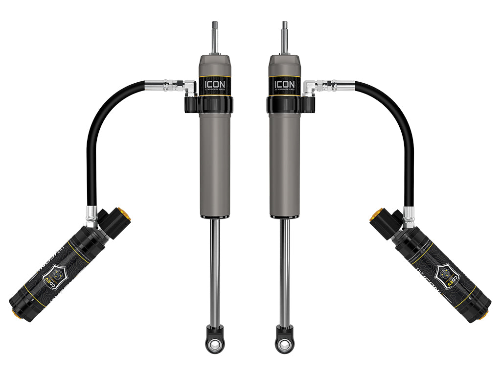 ICON 2024-2026 Toyota Land Cruiser 250 Series/2024-2026 Lexus GX550, 0-3” Lift, Rear, V.S. 2.5 Aluminum Series Shock Absorbers, Remote Reservoir w/ CDEV, Pair — photo 1 of 1