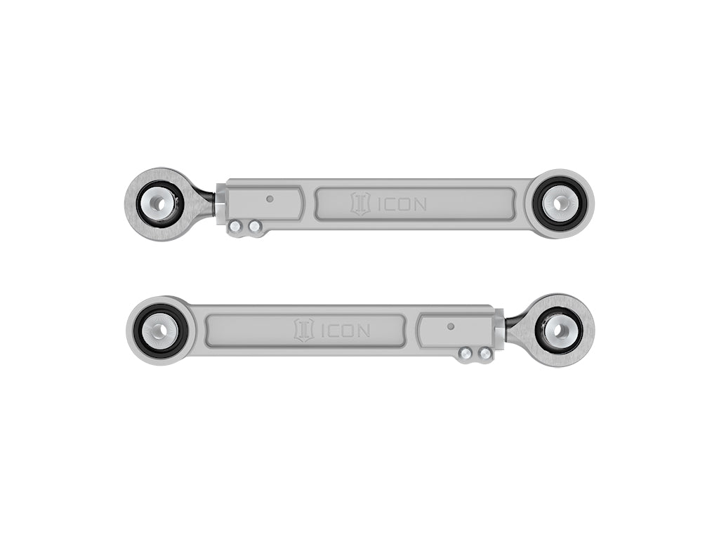 ICON 2022-2026 Toyota Tundra/2023-2026 Toyota Sequoia/2024-2026 Toyota Tacoma/2024-2026 Toyota Land Cruiser 250 Series/2024-2026 Lexus GX550/2025-2026 Toyota 4Runner, Rear, Billet Upper Link Kit — photo 1 of 3