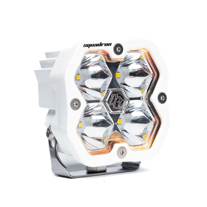Baja Designs Squadron 2.0 Sport White LED Auxiliary Light Pod Universal – Spot, Clear