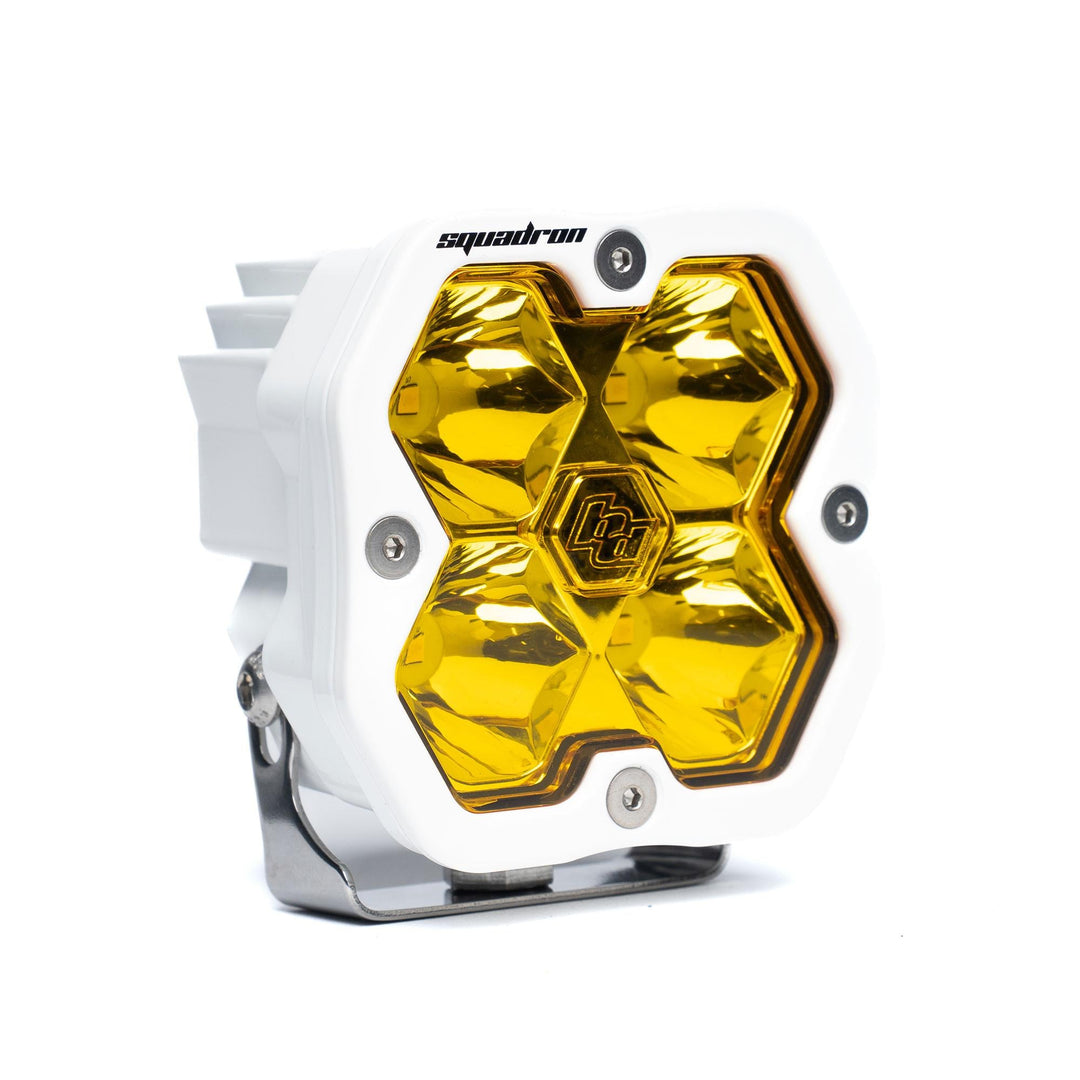 Baja Designs Squadron 2.0 Sport White LED Auxiliary Light Pod Universal – Spot, Baja Amber