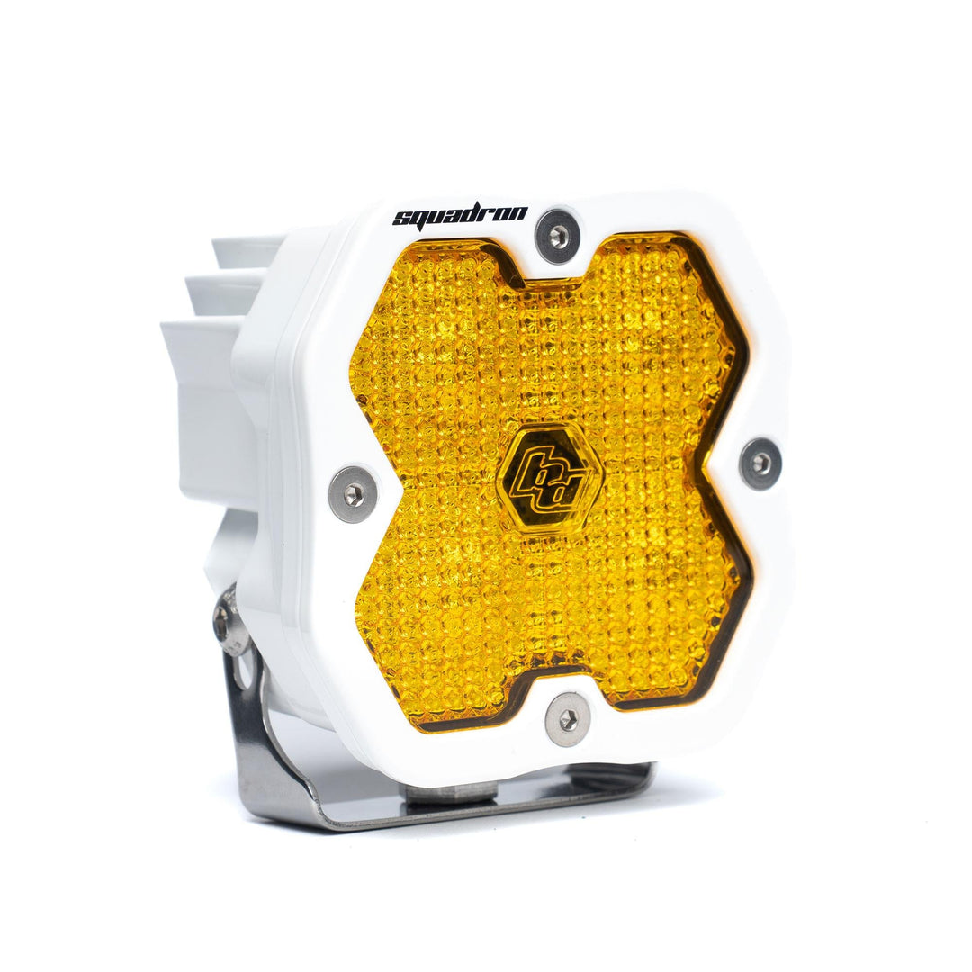 Baja Designs Squadron 2.0 Sport White LED Auxiliary Light Pod Universal – Work/Scene, Baja Amber