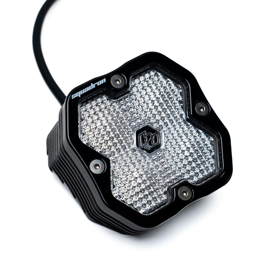 Baja Designs Squadron 2.0 Sport Black Angled Flush Mount LED Auxiliary Light Pod Universal Work/Scene – photo 1 of 1