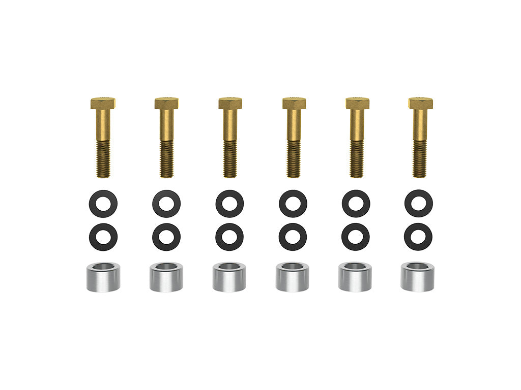 ICON 2022-2026 Toyota Tundra/2023-2026 Toyota Sequoia, TRD Aluminum Skid Plate Spacer Kit — photo 1 of 1
