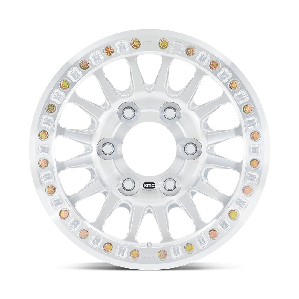 KMC KM445 Impact Forged Beadlock Wheel Raw Machined