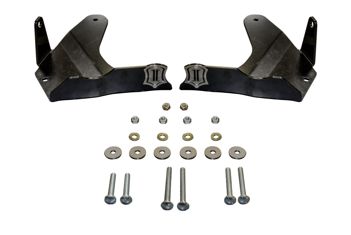 ICON 2007-2009 Toyota FJ Cruiser/2003-2009 Toyota 4Runner/2005-2015 Toyota Tacoma, Lower Control Arm Skid Plate, Kit — photo 1 of 1