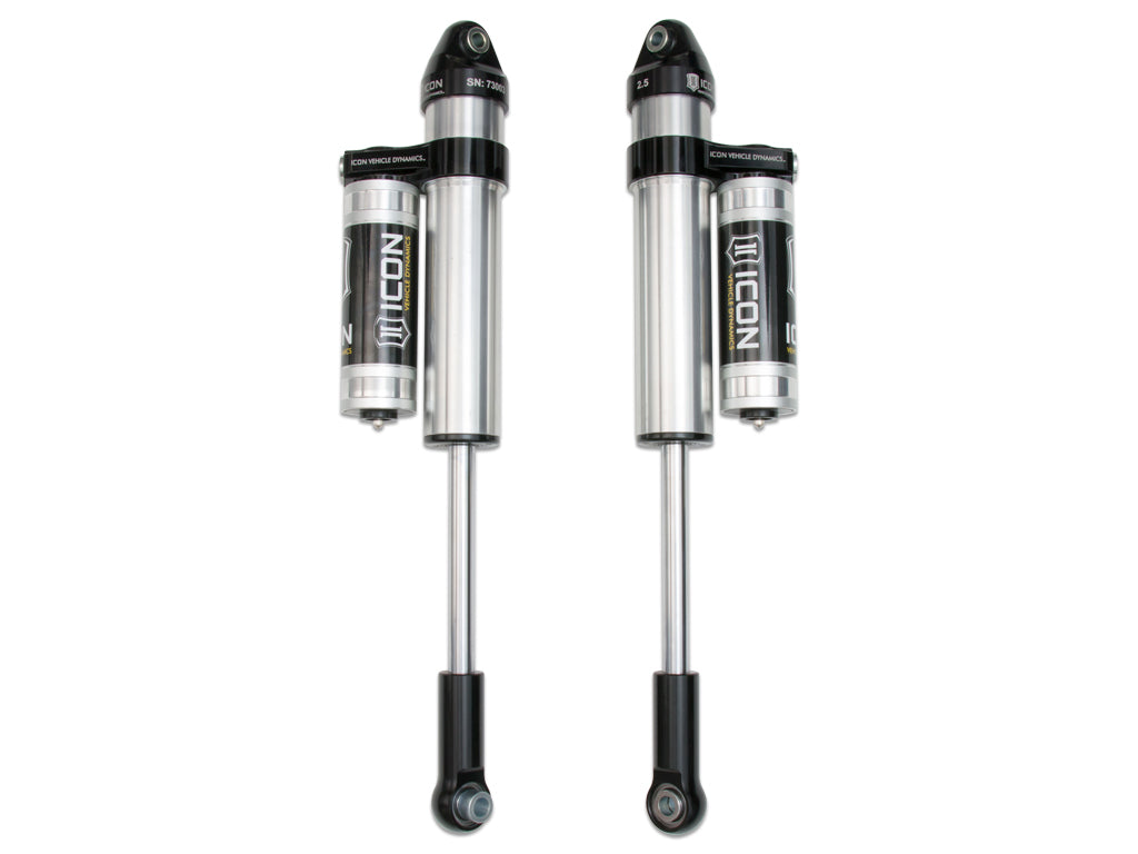 ICON 2007-2021 Toyota Tundra, Front, V.S. 2.5 Aluminum Series Shock Absorbers, S2 Secondary Shocks, Piggyback Reservoir, Pair — photo 1 of 1
