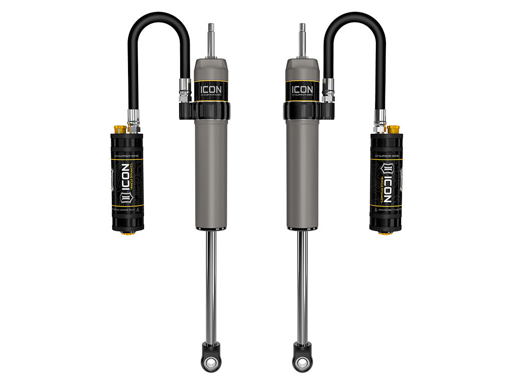 ICON 1996-2002 Toyota 4Runner, 0-2" Lift, Rear, V.S. 2.5 Aluminum Series Shock Absorbers, Remote Reservoir w/ CDCV, Pair — photo 1 of 2
