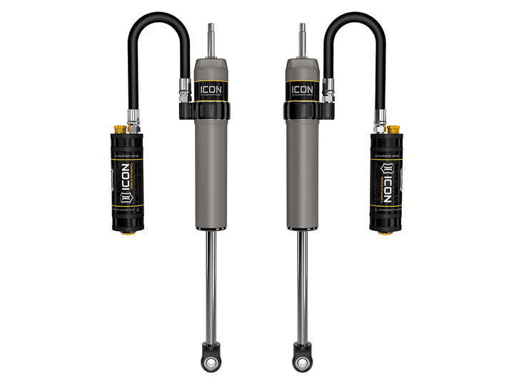 ICON 1996-2002 Toyota 4Runner, 0-2" Lift, Rear, V.S. 2.5 Aluminum Series Shock Absorbers, Remote Reservoir w/ CDCV, Pair — photo 1 of 2