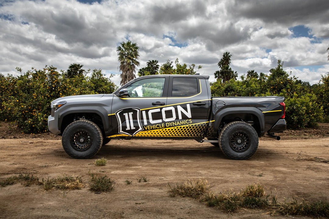 ICON 2024-2026 Toyota Tacoma, 0-1” Lift, Rear, V.S. 2.5 Aluminum Series Shock Absorbers, Remote Reservoir, Pair — photo 2 of 3
