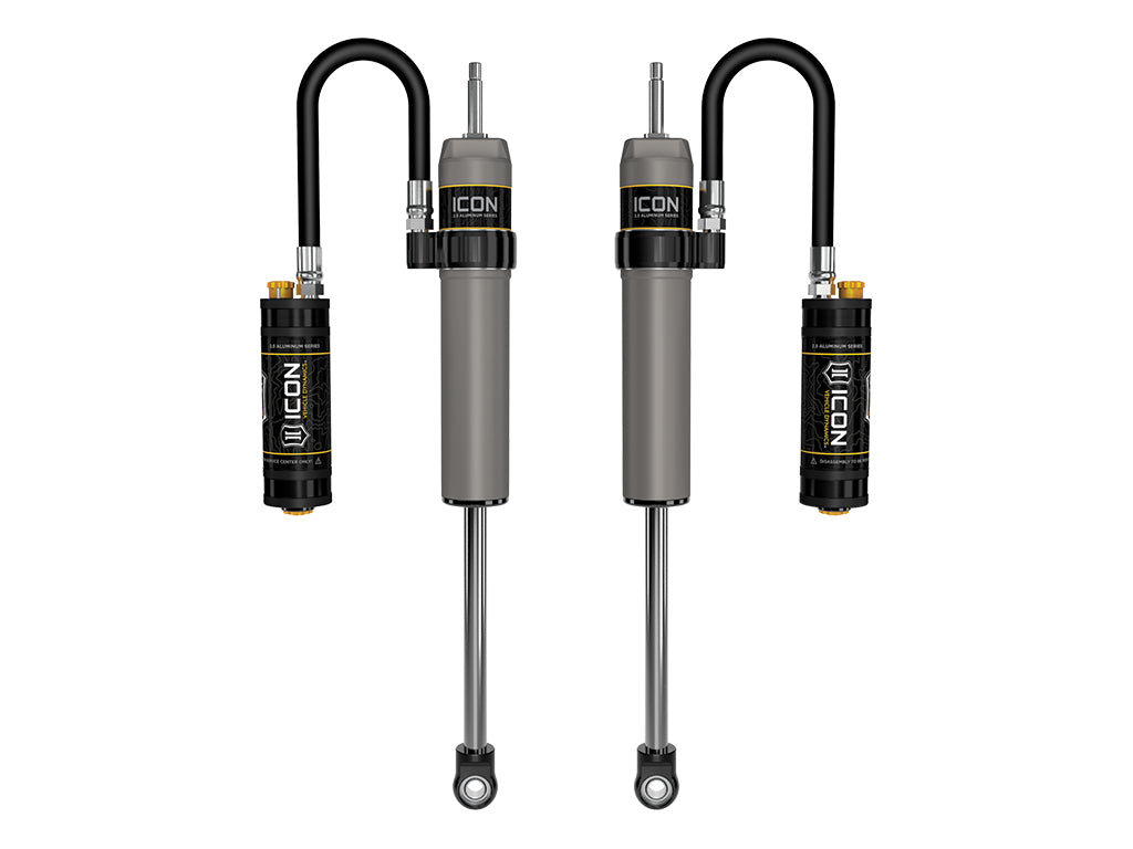 ICON 2024-2026 Toyota Land Cruiser 250 Series/2024-2026 Lexus GX550, 0-3” Lift, Rear, V.S. 2.5 Aluminum Series Shock Absorbers, Remote Reservoir w/ CDCV, Pair — photo 1 of 1