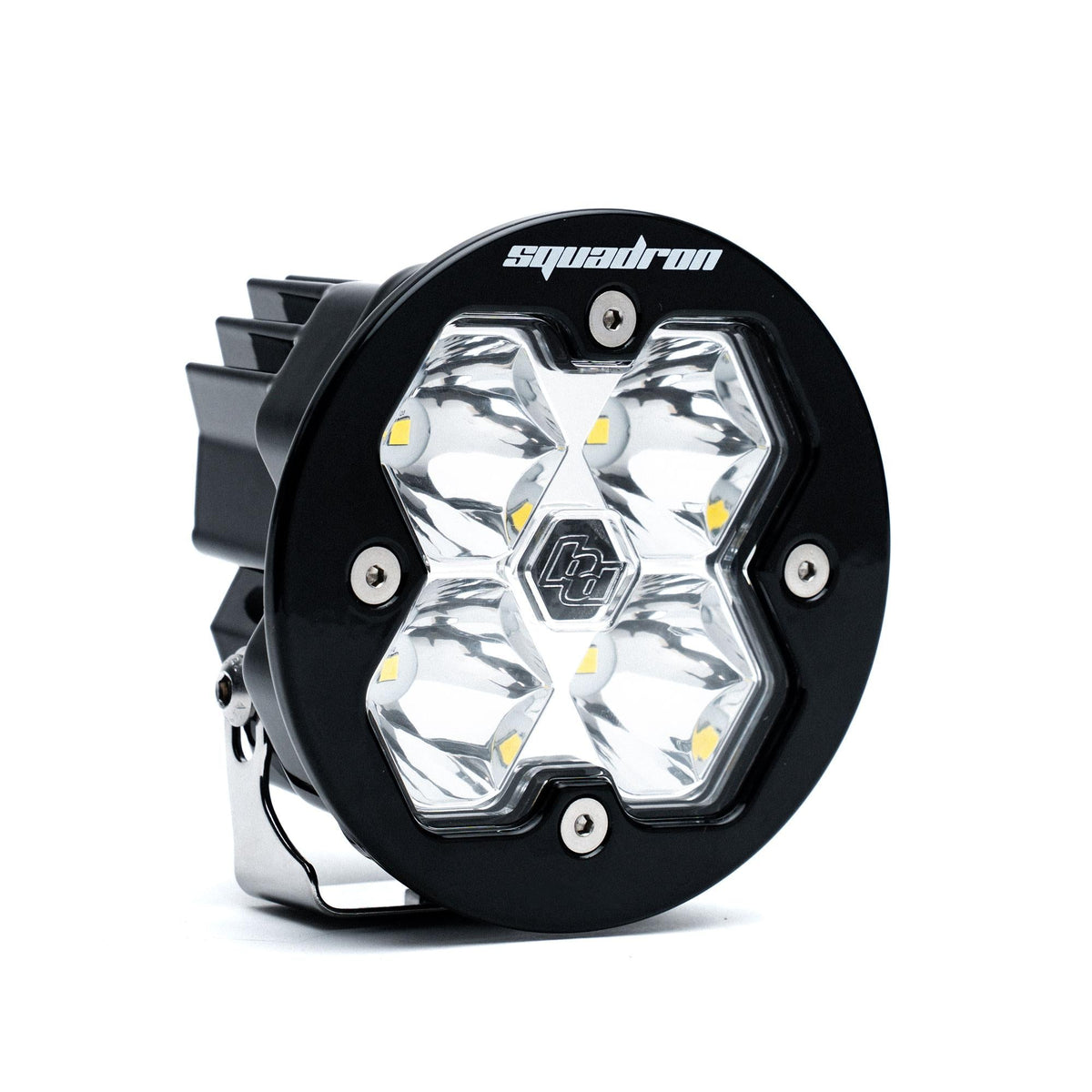 Baja Designs Squadron-R 2.0 Sport Black LED Auxiliary Light Pod Universal – Spot, Clear