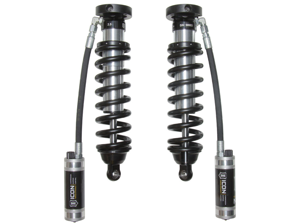 ICON 1996-2002 Toyota 4Runner, 0-3" Lift, Front, V.S. 2.5 Series Coilover Kit, Remote Reservoir, Pair — photo 1 of 1