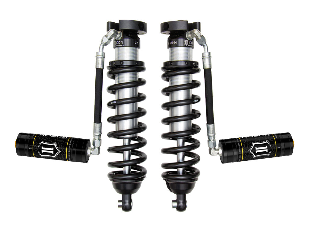 ICON 1996-2004 Toyota Tacoma 0-3 Inch Lift Front V.S. 2.5 Series Coilover Kit Extended Travel Remote Reservoir 700 Lbs/In Spring Rate — photo 1 of 1