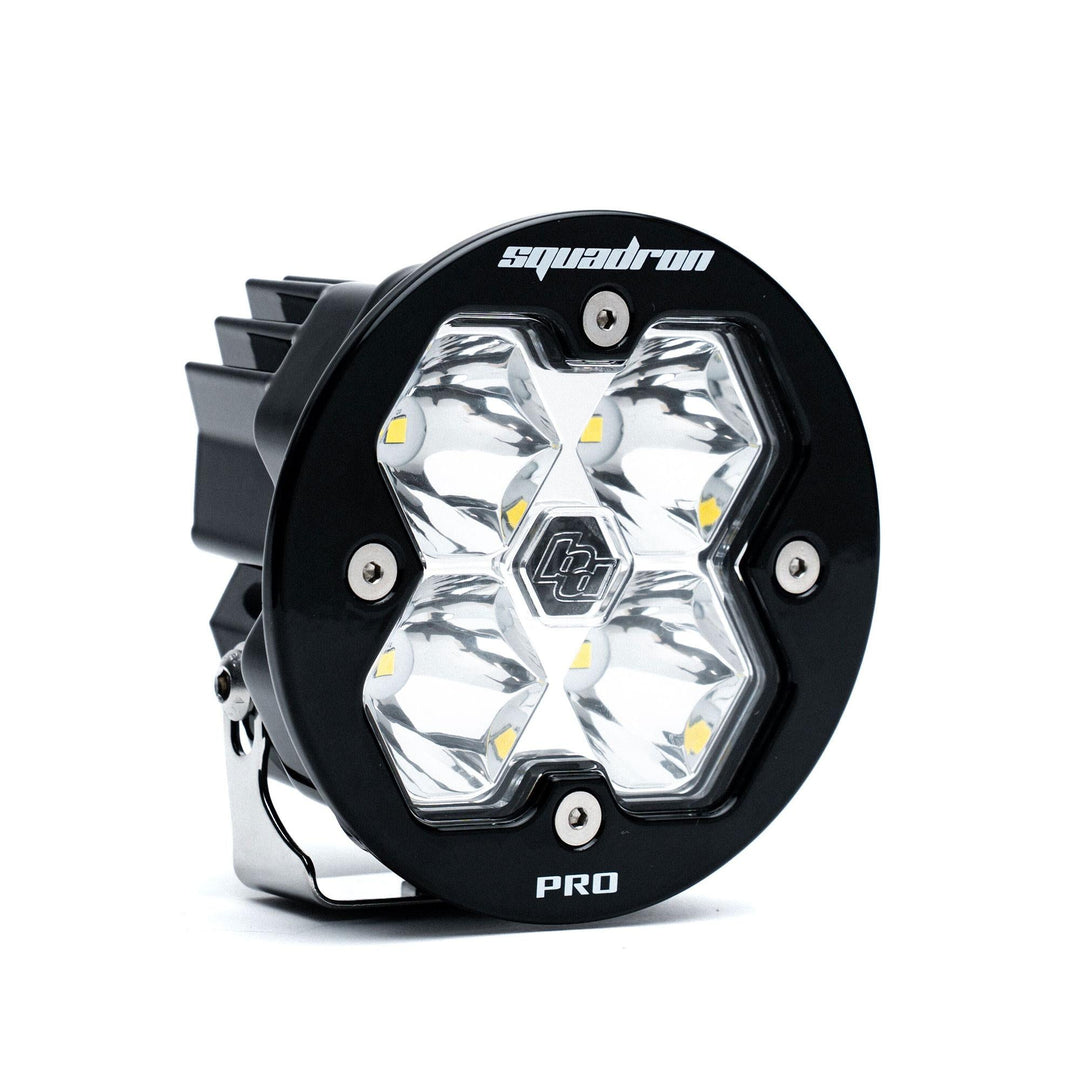 Baja Designs Squadron-R 2.0 Pro Black LED Auxiliary Light Pod Universal – Spot, Clear