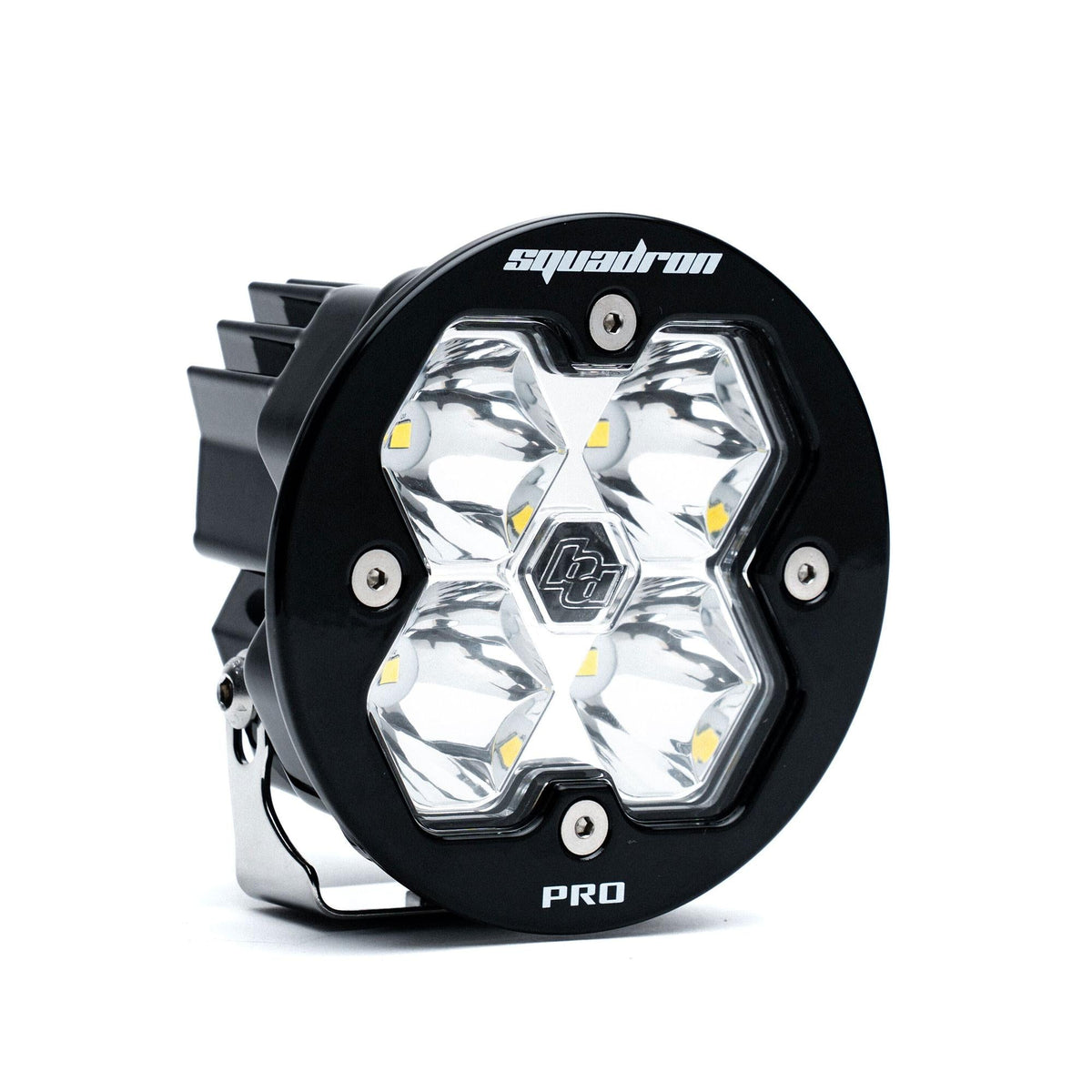 Baja Designs Squadron-R 2.0 Pro Black LED Auxiliary Light Pod Universal – Spot, Clear
