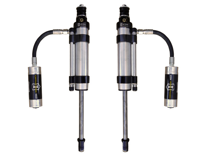 ICON 2005-2023 Toyota Tacoma, 0-1.5” Lift, Rear, V.S. 2.5 Aluminum Series Shock Absorbers, Omega Bypass Remote Reservoir, Pair — photo 1 of 1