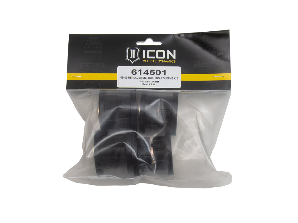 ICON 1996-2004 Toyota Tacoma/1996-2002 Toyota 4Runner, Tubular UCA Replacement Bushing &amp; Sleeve Kit — photo 1 of 1