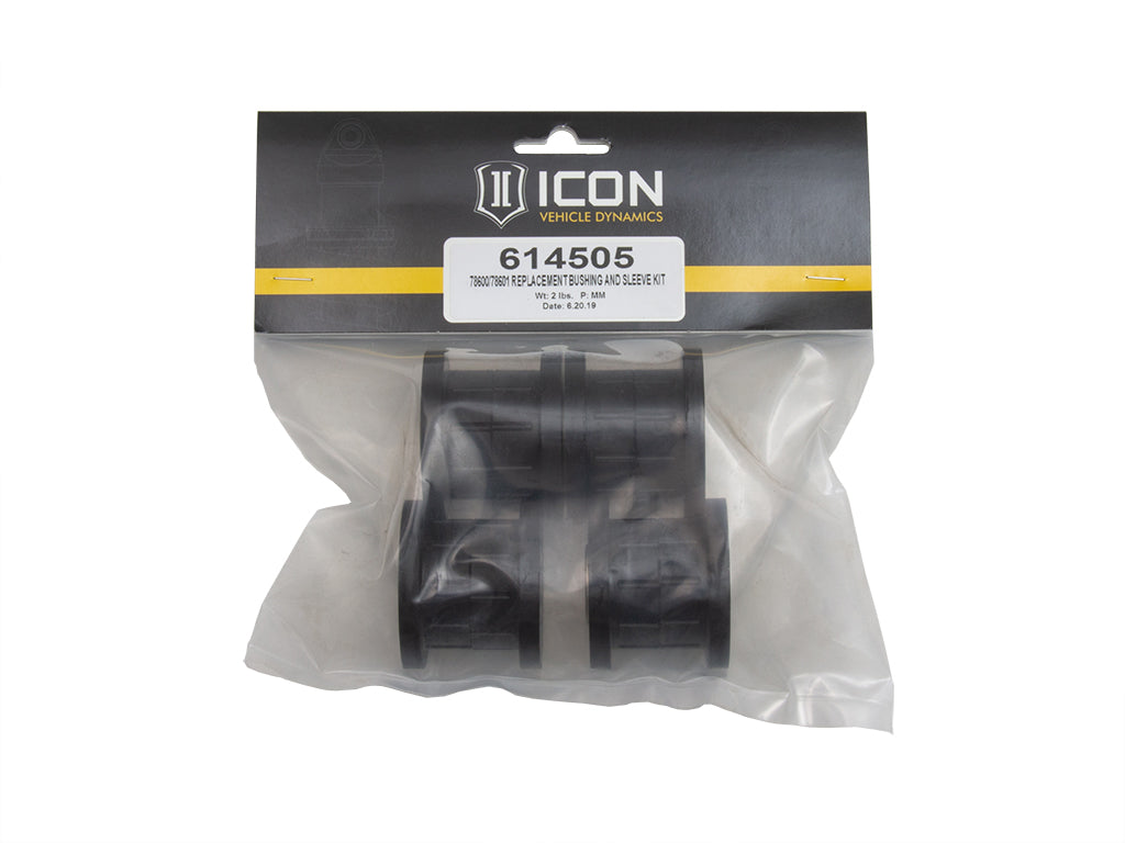 ICON 2007-2018 GM 1500, Tubular UCA Replacement Bushing &amp; Sleeve Kit — photo 1 of 1