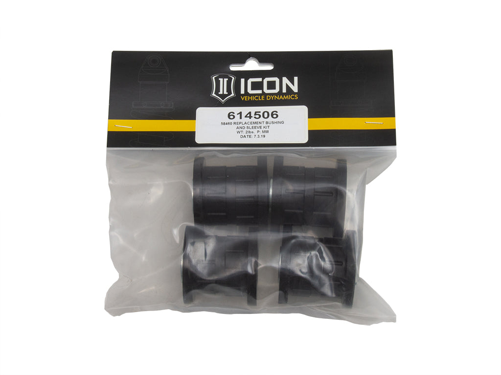 ICON Upper Control Arm Part Numbers 58460 and 58460DJ, Replacement Bushing &amp; Sleeve Kit — photo 1 of 1