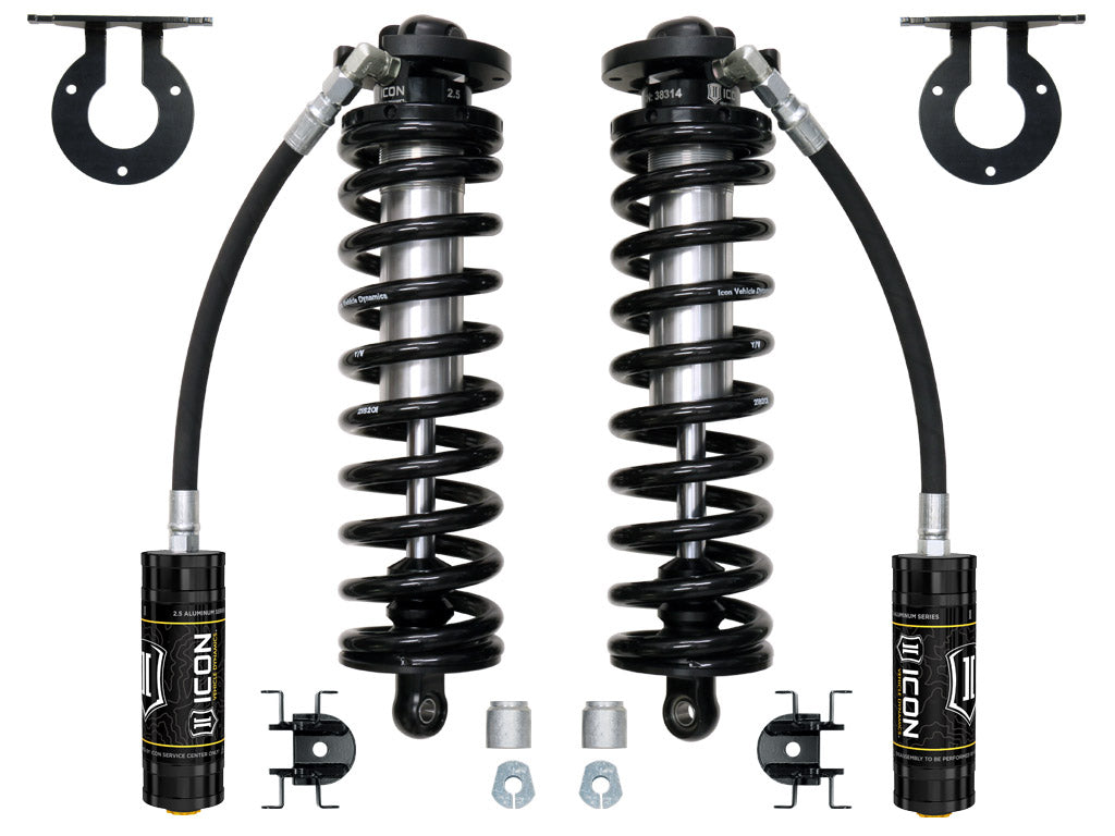 ICON 2005-2023 Ford F-250/F-350 Super Duty 4WD, 2.5-3” Lift, V.S. 2.5 Series Coilover Conversion Kit, Remote Reservoir, w/ Caster Cams — photo 1 of 1