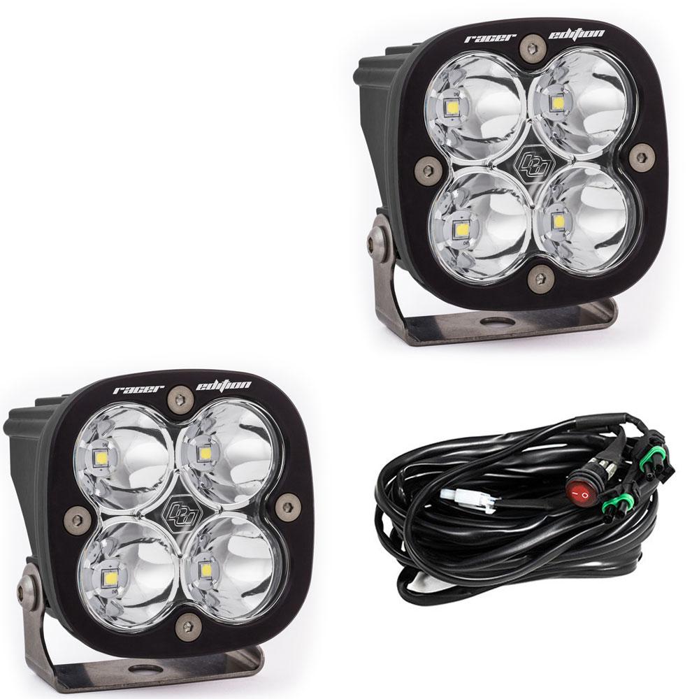 Baja Designs LED Light Pods Pair Squadron Racer Edition – Clear