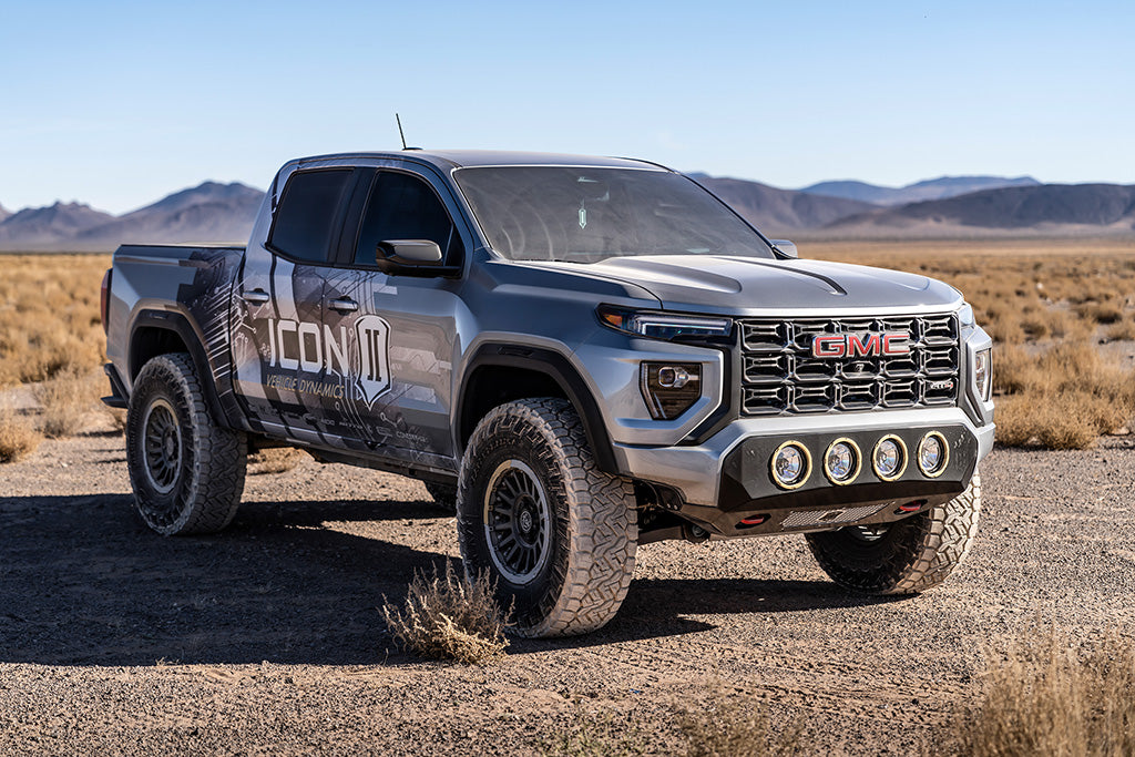 ICON 2023-2026 GMC Canyon/Chevrolet Colorado, 0-1” Lift, Rear, V.S. 2.5 Aluminum Series Shock Absorbers, Piggyback Reservoir w/ CDCV, Pair — photo 3 of 3