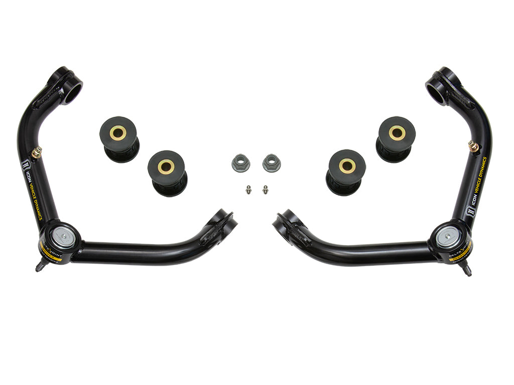 ICON 2001-10 GM 2500/3500 HD, Tubular Upper Control Arm Kit w/Delta Joint — photo 1 of 1