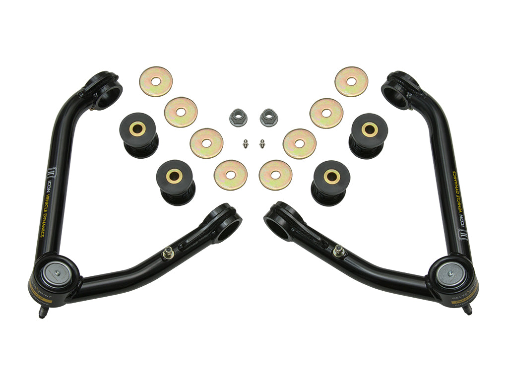 ICON 2007-2016 GM 1500, Tubular Upper Control Arm Kit w/Delta Joint, Small Taper — photo 1 of 1