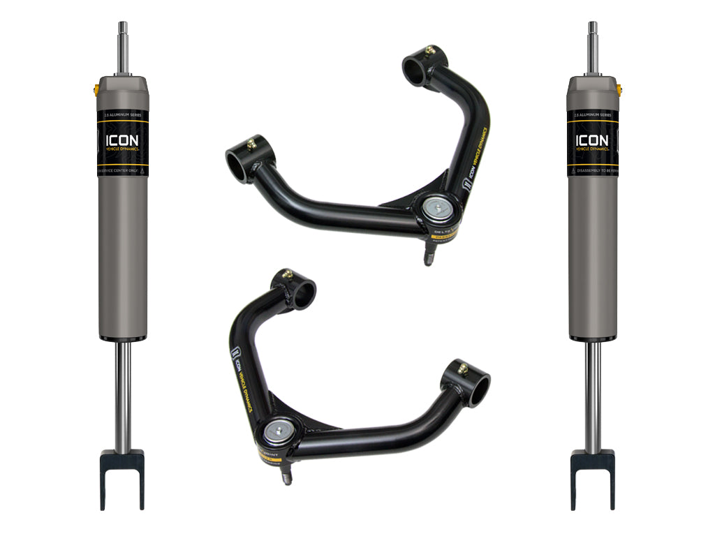 ICON 2011-2019 GM 2500/3500 HD, 0-2” Lift, V.S. 2.5 Aluminum Series Shock System, Internal Reservoir, Tubular — photo 1 of 1