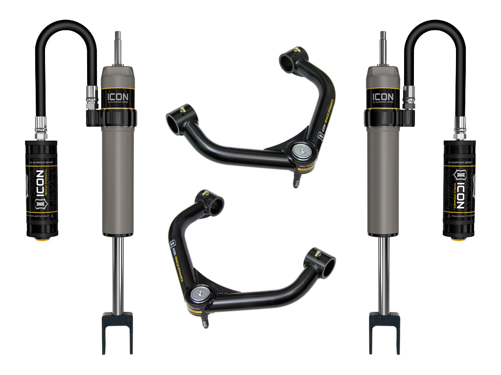 ICON 2011-2019 GM 2500/3500 HD, 0-2” Lift, V.S. 2.5 Aluminum Series Shock System, Remote Reservoir, Tubular — photo 1 of 1