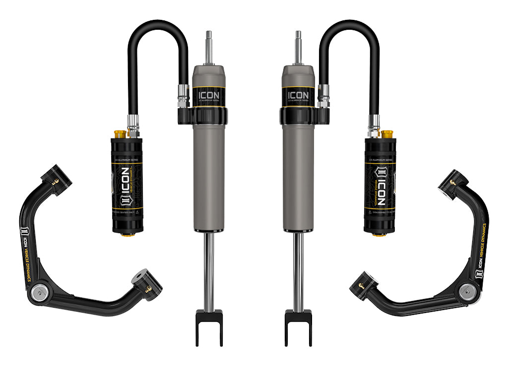 ICON 2011-2019 GM 2500/3500 HD, 0-2” Lift, V.S. 2.5 Aluminum Series Shock System, Remote Reservoir w/ CDCV, Tubular — photo 1 of 1