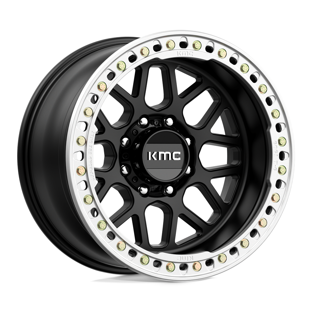 KMC KM235 Grenade Crawl Beadlock Wheel Satin Black
