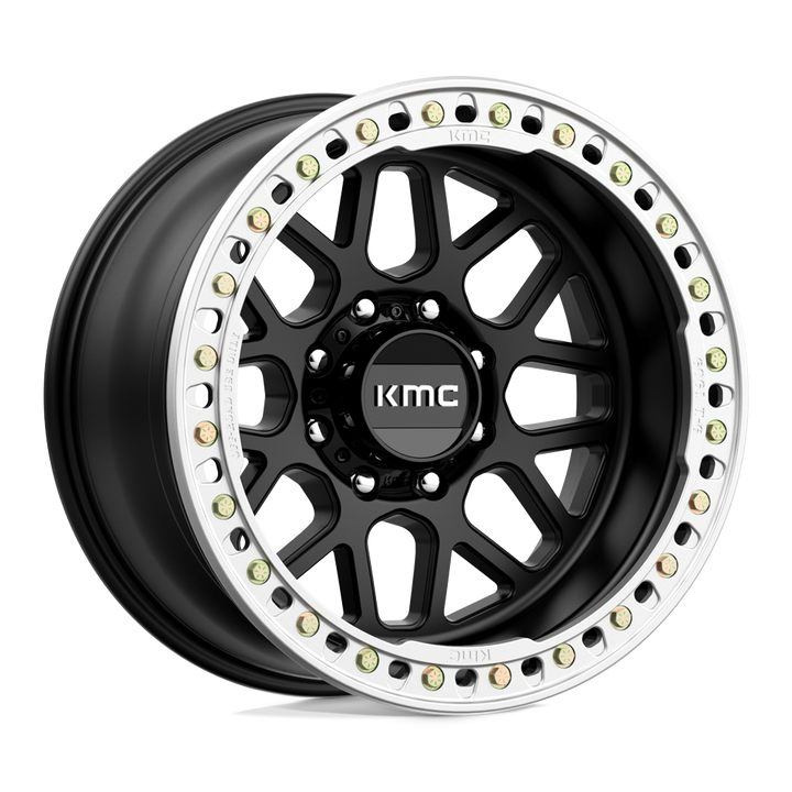 KMC KM235 Grenade Crawl Beadlock Wheel Satin Black