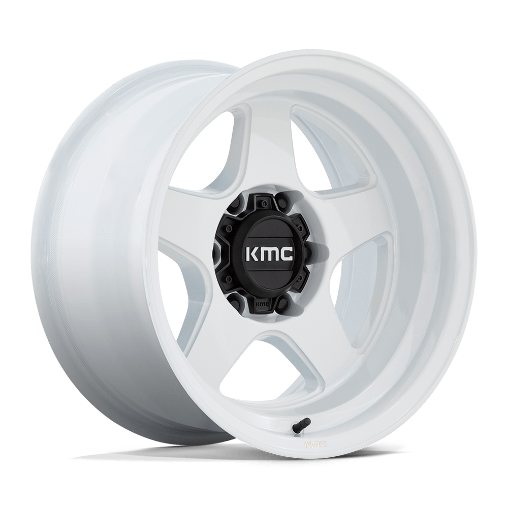 KMC KM728 Lobo Wheel Gloss White