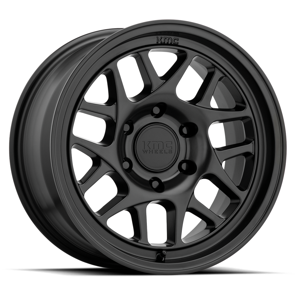 KMC KM717 Bully OL Wheel Satin Black