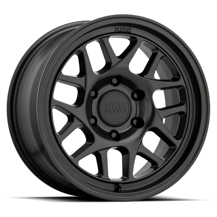 KMC KM717 Bully OL Wheel Satin Black