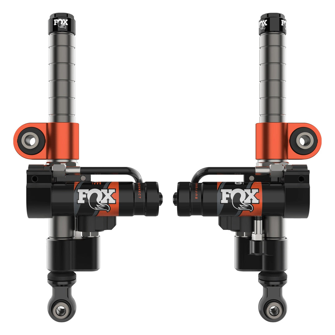 Fox Factory 2018+ Jeep Wrangler JL 2020+ Jeep Gladiator JT Quick Switch Electric Links Remote Reservoir 2-3.5 Lift Kit — photo 1 of 1