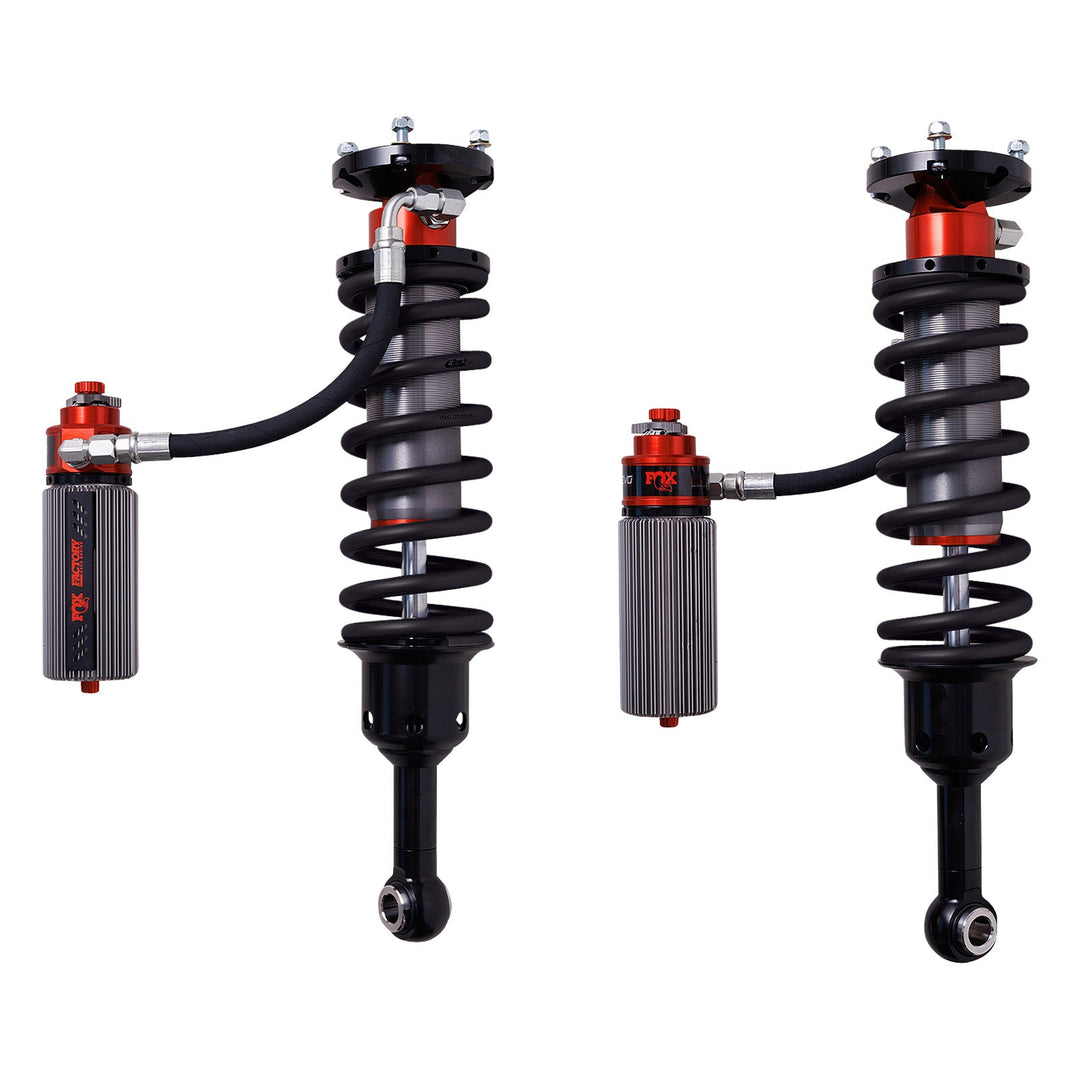Fox Factory 2025+ Toyota 4Runner 2024+ Land Cruiser 250 &amp; Gx550 Front Coilover Internal Bypass 3.0 Truck Factory Race Series Remote Reservoir Dual Speed Compression Evo 1-3 Inch Lift Kit — photo 1 of 4