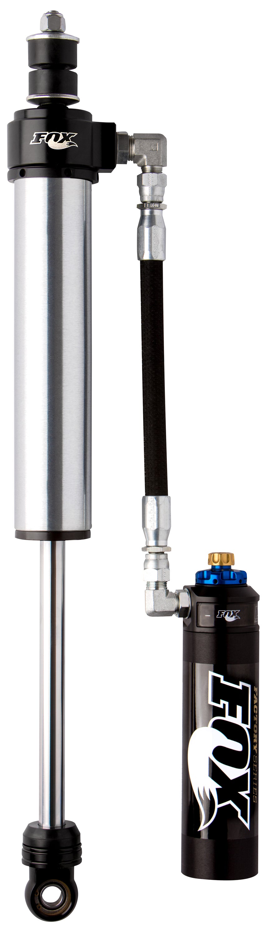 Fox Factory 2008+ Toyota Land Cruiser 200 Series Rear 2.5 Series Remote Reservoir 8.8 Inch 0-1.5 Inch Lift Dual Speed Compression Kit — photo 1 of 1