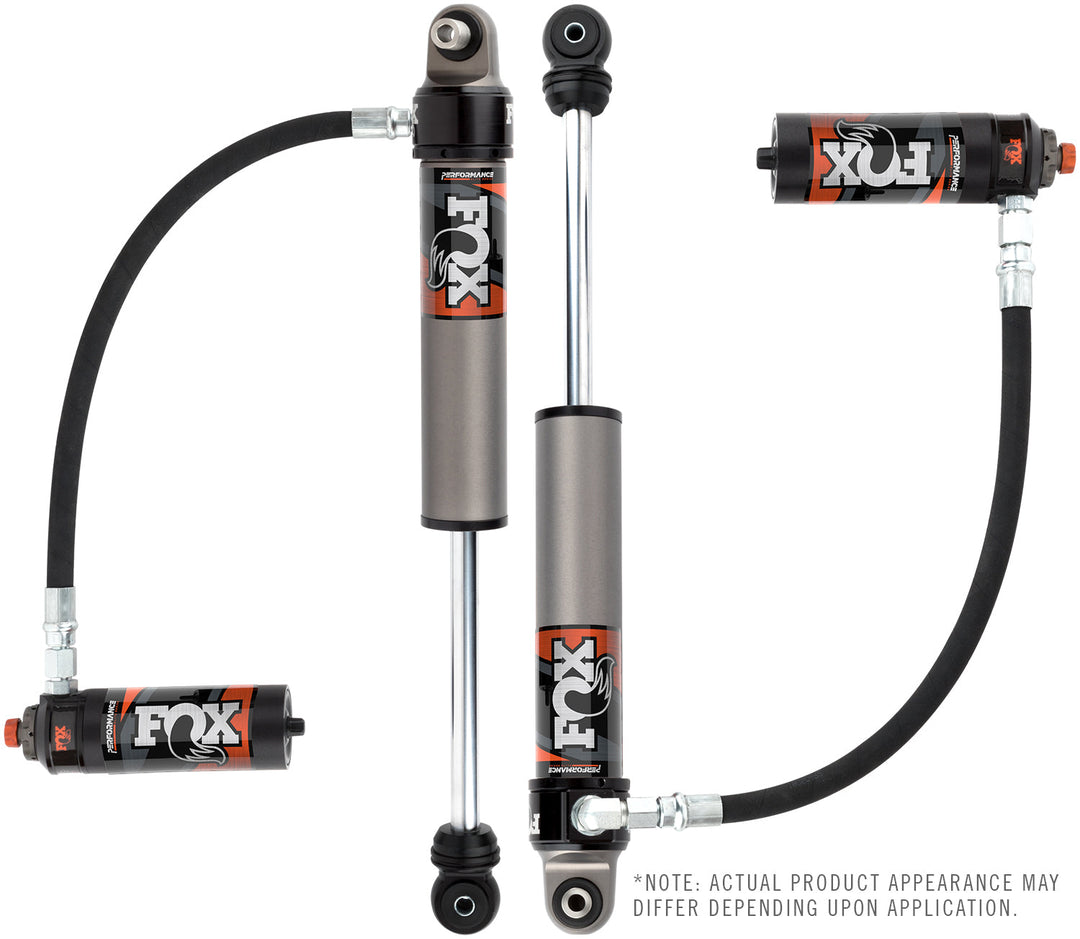 Fox Factory 2019+ GM 1500 Rear 2.5 Truck Performance Elite Series Remote Reservoir 0-1.5 Inch Lift Dual Speed Compression Kit — photo 1 of 4