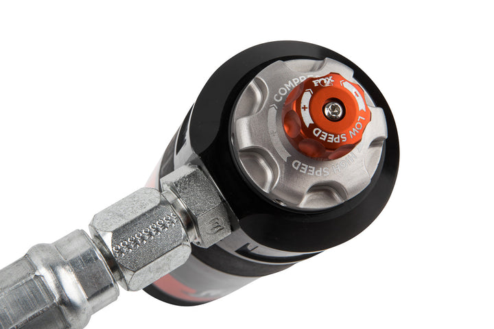 Fox Factory 2020+ GM 2500/3500 W/ Uca Front 2.5 Truck Performance Elite Series Remote Reservoir 5.7 Inch 1.5-2.5 Inch Lift Dual Speed Compression Kit — photo 4 of 6