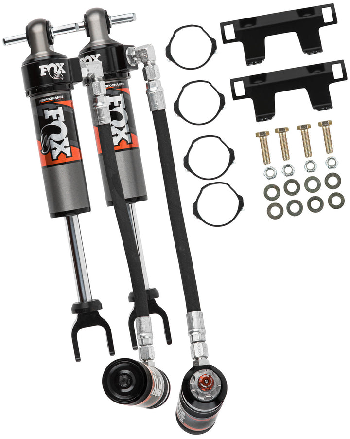 Fox Factory 2020+ GM 2500/3500 W/ Uca Front 2.5 Truck Performance Elite Series Remote Reservoir 5.7 Inch 1.5-2.5 Inch Lift Dual Speed Compression Kit — photo 5 of 6