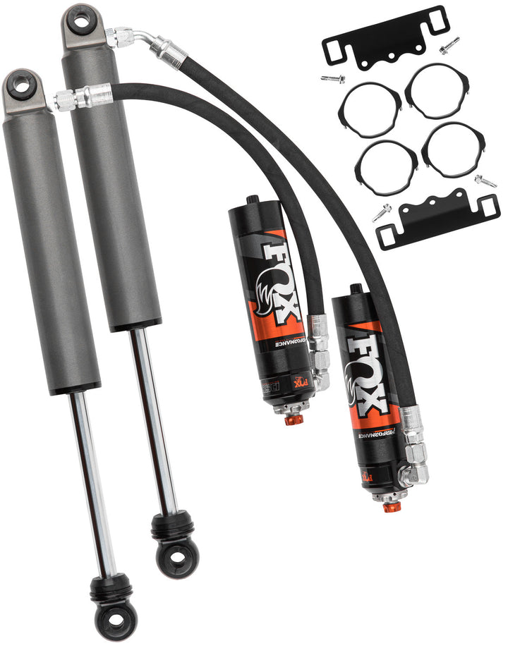 Fox Factory 2019+ GM 1500 Rear 2.5 Truck Performance Elite Series Remote Reservoir 10.5 Inch Non-Tb/Non-At4 2.5-4 Inch Lift Tb/At4 0-2 Inch Lift Dual Speed Compression Kit — photo 5 of 6
