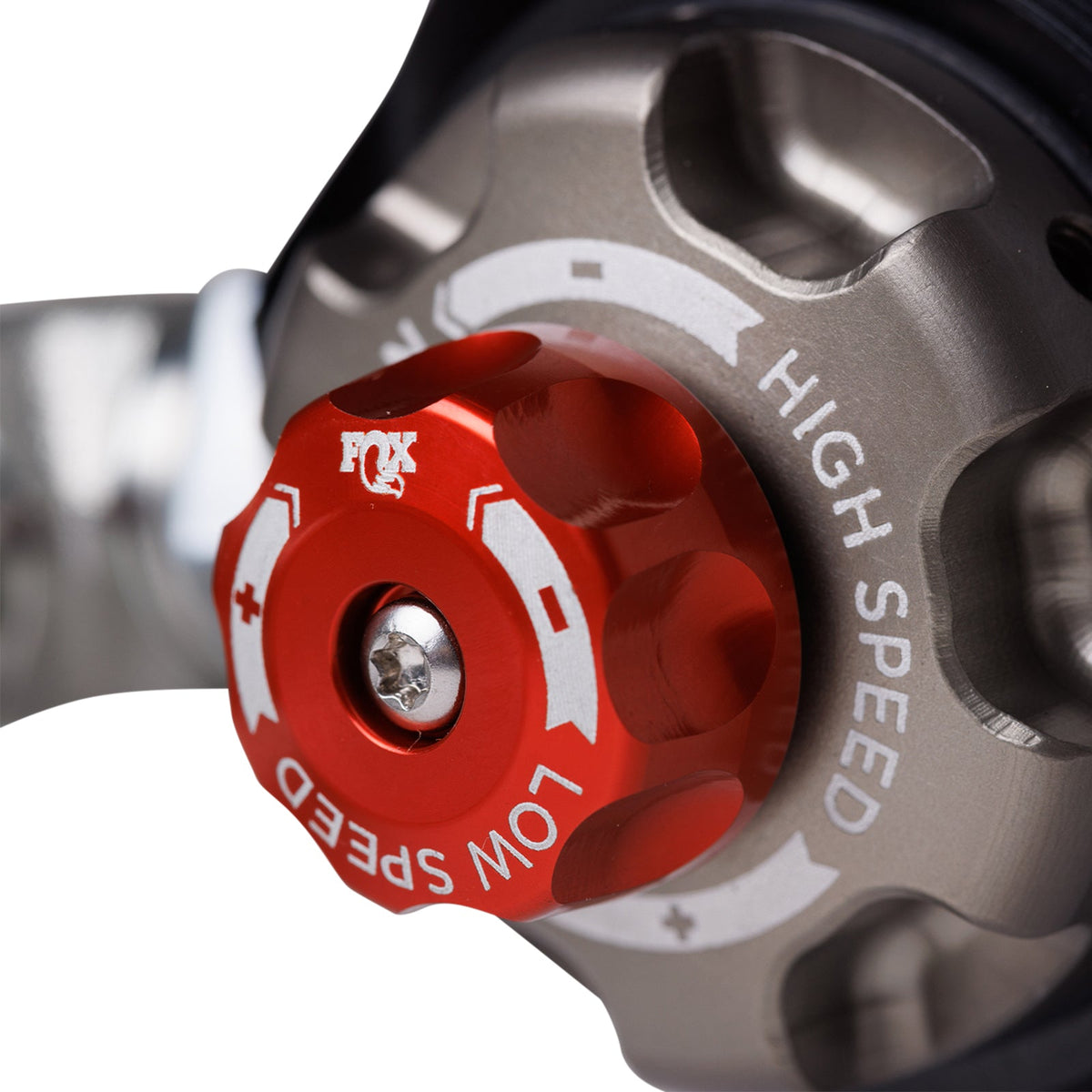 Fox Factory 07-18 Jeep Wrangler JK Front Internal Bypass 2.5 Factory Race Series Remote Reservoir 2.5-4 Inch Lift Dual Speed Compression Kit — photo 2 of 3