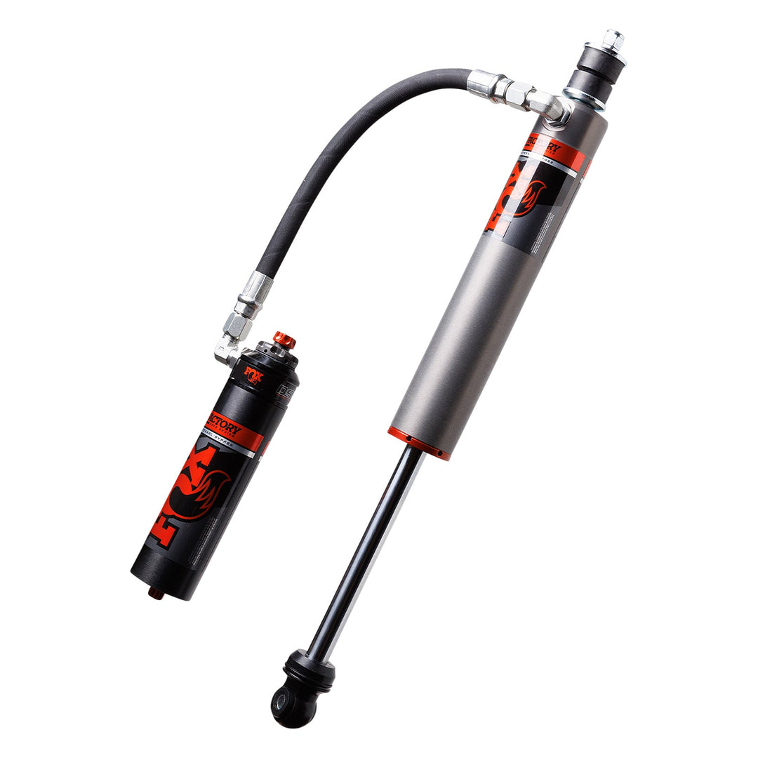 Fox Factory 03-24 Toyota 4Runner 07-14 Fj Cruiser Rear W/Extended Sway Bar Links 2.5 Truck Factory Race Series Internal Bypass Remote Reservoir 2-3 Inch Lift Dual Speed Compression Kit — photo 1 of 1