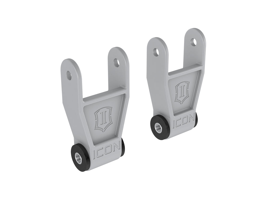ICON 2010-2026 Ford F-150, 1" Lowering Shackle Kit — photo 2 of 3