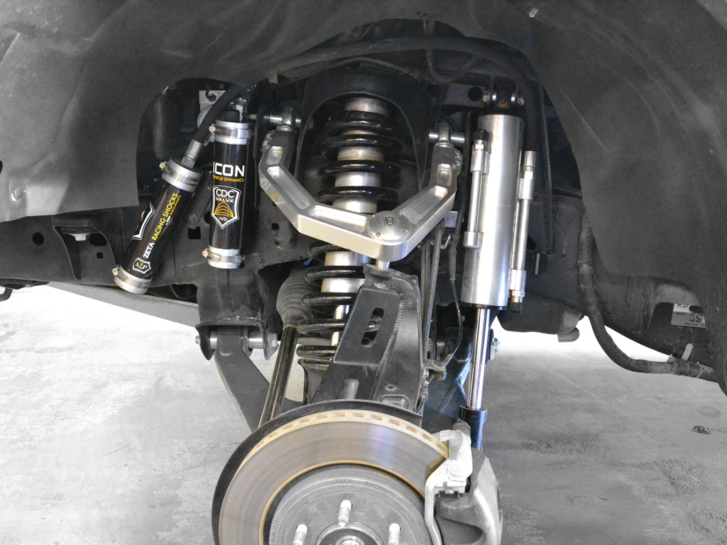 ICON 2010-14 Ford Raptor Front Secondary 3.0 Zeta Remote Reservoir Shocks, Pair — photo 1 of 2