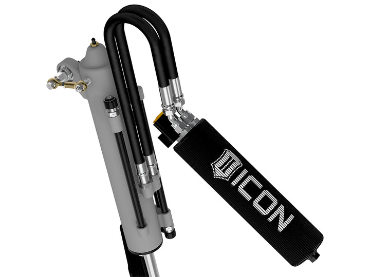 ICON 2021-2026 Ford F-150 Raptor, Driver Rear, V.S. 3.0 Series Zeta Bypass RXT Shock Absorber, Remote Reservoir w/ CDEV — photo 1 of 3