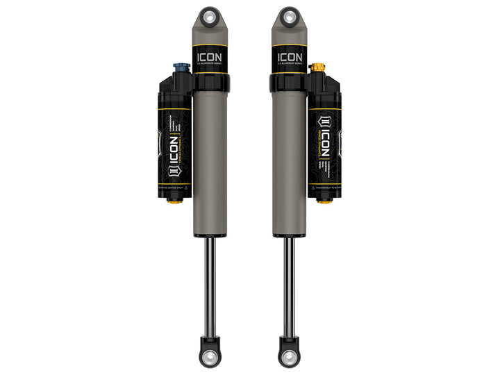 ICON 2021-2026 Ford F-150 4WD/F-150 Tremor, 0-2" Lift, Rear, V.S. 2.5 Aluminum Series Shock Absorbers, Piggyback Reservoir w/ CDXS, Pair — photo 2 of 2